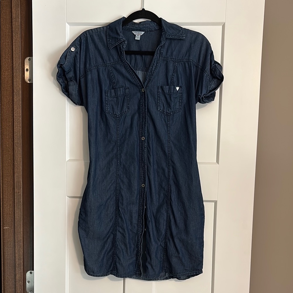 Guess Denim Shirt Dress